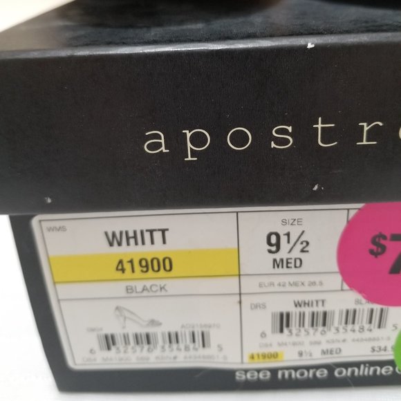 Apostrophe Platform Heels - Picture 2 of 3